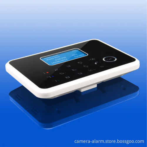 Wireless Touch Keypad PSTN + GSM Alarm System with CID Contact